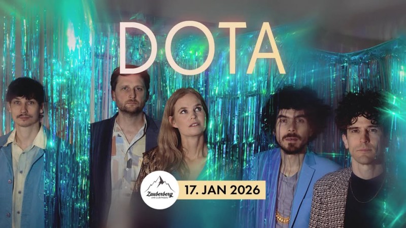 Flyer/Grafik zum Event: DOTA – Springbrunnen Tour 2026 im Zauberberg Passau am Sa., 17.01.2026