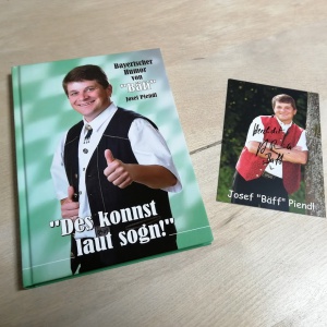 1 Buch "Des konnst laut sogn!" + 1 Autogramm