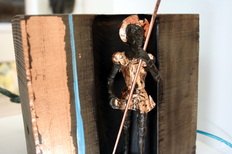 Don Quixote in der Glasform