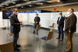 1.100 Impfungen weniger in dieser Woche