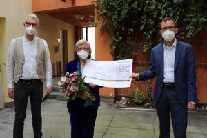 Margaretha Fischer unterstützt über die Caritas mit 20.000 Euro Menschen in Not