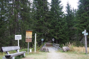 Grenzübergang Gsenget wegen Brückenneubau gesperrt