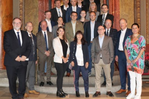 Oberbürgermeister Jürgen Dupper empfängt bayerische Wirtschaftsförderer