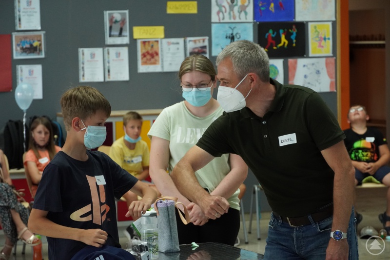 Übergabe der Preise