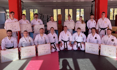 Bayerwald-Karateka erwerben Schwarzgurt