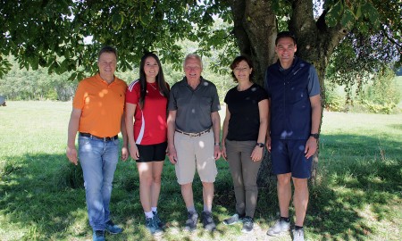 Sonniges Spätsommerwetter bei der Bürgerwanderung rund um die Kleblmühle