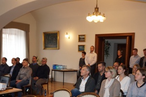 Landratsamt Freyung-Grafenau auf Informationsfahrt in der tschechischen Partnerstadt Třeboň