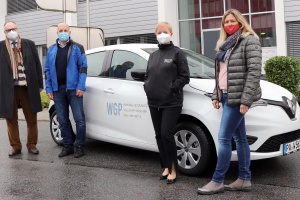 Erstes Elektroauto für WGP-Fuhrpark
