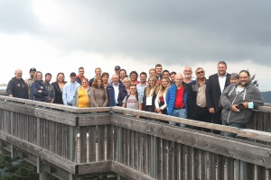 Vereinsausflug in luftigen Höhen und unterirdischen Gewölben