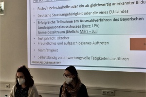 Vortrag des Landratsamtes Freyung-Grafenau im Rahmen des Moduls der beruflichen Orientierung in der 9. Jahrgangsstufe