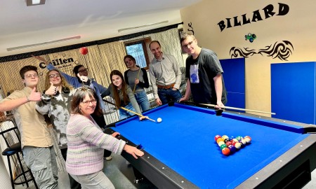 Neue Ausstattung für Jugendtreff: Soundanlage und Billardtisch für Kinder und Jugendliche