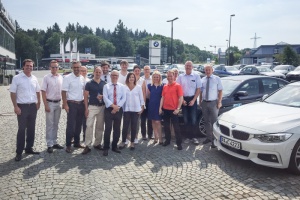 Wirtschaftsjunioren auf BMW-Tour von Passau nach Dingolfing
