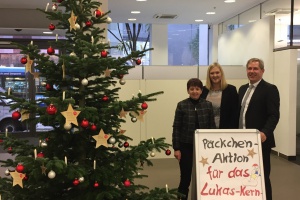 HypoVereinsbank will Kindern des Lukas-Kern-Kinderheims Weihnachtswünsche erfüllen