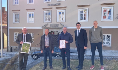 Konrad Friedl als Feldgeschworener vereidigt