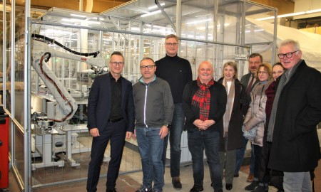 Vorzeigebetrieb für Sondermaschinenbau besucht