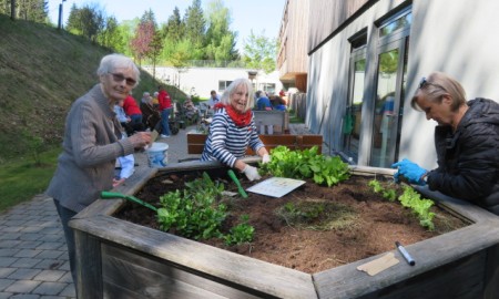 Das „Ackern“ in St. Gisela war voller neuen Ideen – Zweites Jahr Pflegeacker