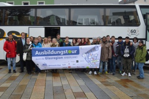 Ausbildungstour durch die Glasregion ARBERLAND