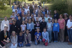 Der erste Schultag am Gymnasium Freyung