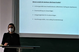 Vortrag zum Thema „Kredite“ am LLG