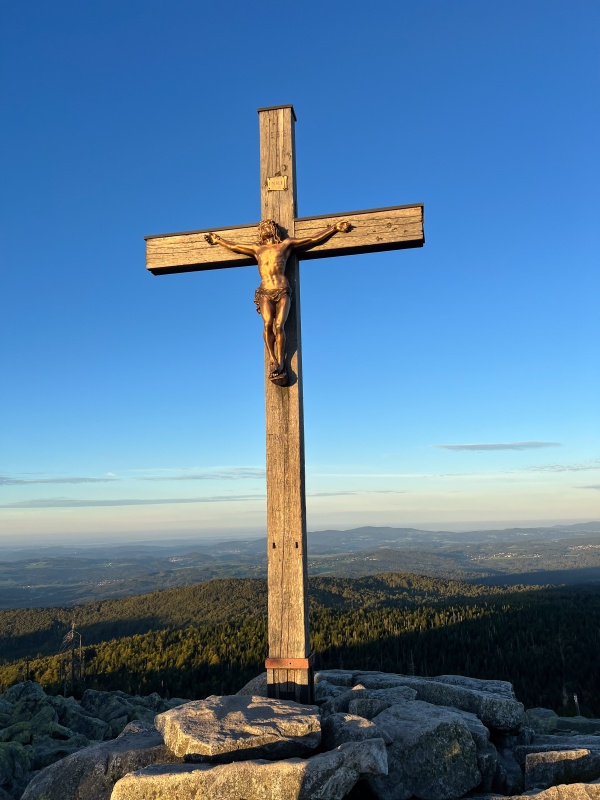 Flyer/Grafik zum Event: Bergmesse am Lusen am So., 17.09.2023 ab 10:30 Uhr