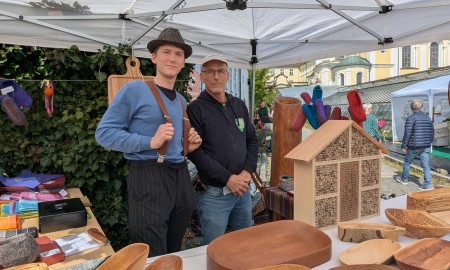 Kunstvoll und farbenfroh ging’s beim Tag der offenen Klostergärtnerei zu