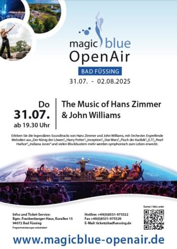 Flyer/Grafik zum Event: magic blue OpenAir 2025 am Do., 31.07.2025 - Sa., 02.08.2025