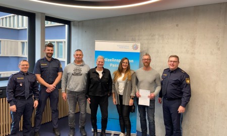 Polizei Passau ehrt drei couragierte Lebensretter