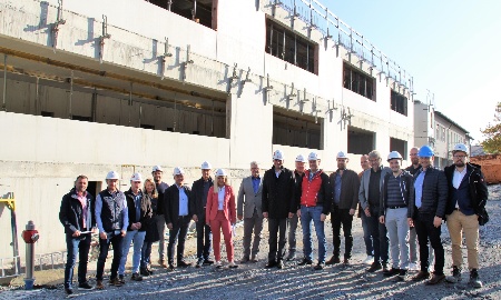 2. Bauabschnitt: Generalsanierung am Beruflichen Schulzentrum Waldkirchen läuft auf Hochtouren