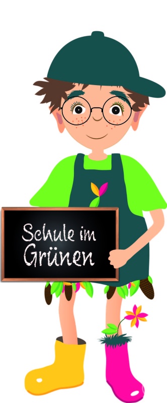 FreYli, das Maskottchen der Landesgartenschau Freyung freut sich schon sehr auf die „Schule im Grünen“.