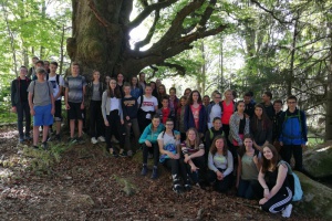 Gemeinsame Wanderung der Gymnasien Freyung und Prachatice