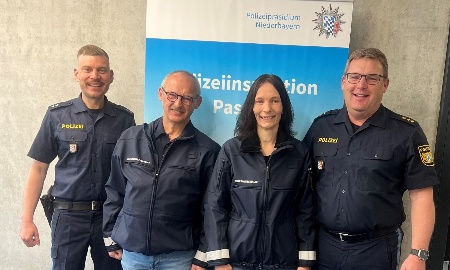 Zwei neue Mitglieder f&uuml;r die Sicherheitswacht in Passau