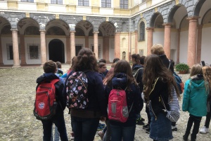 Die Fünftklässler des LLG auf Tour in Landshut