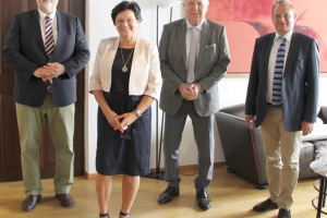 Antrittsbesuch: Neue Schulrätin Susanne Swoboda zu Gast bei OB Jürgen Dupper