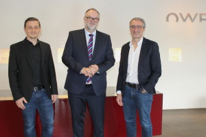 Oberbürgermeister Jürgen Dupper besucht OWP Gruppe