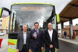 Kostenloses WLAN in Linienbussen im Landkreis Freyung-Grafenau