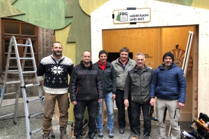 Ein Stück Bayerwald am Münchner Rathaus