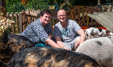 (Glücks-)Schweinchen im eigenen Zuhause