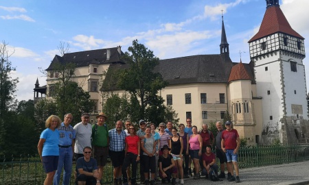 Ziel erreicht: Pilgertage auf dem Gunthersteig enden in der Rosenstadt Blatná