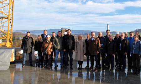 Generalsanierung der Berufsschule Waldkirchen schreitet zügig voran