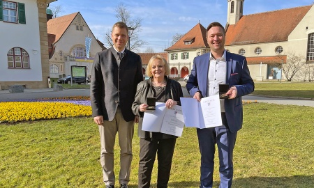 Margret Tuchen und Josef Heisl für Verdienste ausgezeichnet