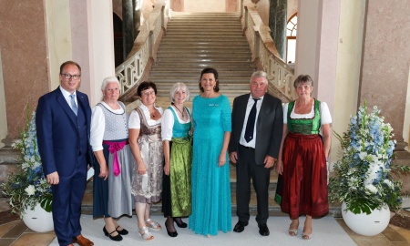 Sommerempfang in Schleißheim: Ehrenamtliche im Rampenlicht