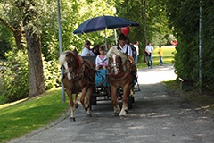 Flyer/Grafik zum Event: Pferdekutschenfahrt am So., 12.07.2015 - Sa., 31.12.2022 von 14:00 bis 15:00 Uhr