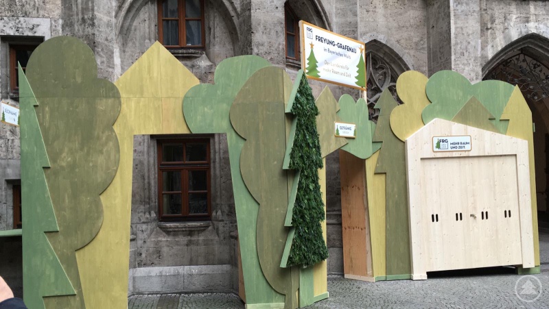 Mit einem eigens entworfenen Stand will man in München zeigen, was der Landkreis alles zu bieten hat.