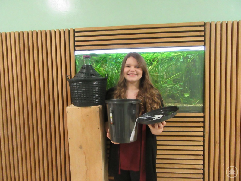 Gleich zwei Tauchroboter baute Lea Schultrich.