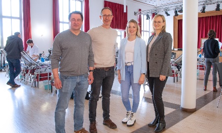 Erfolgreiche Blutspendeaktion von Bistum und Caritas Passau