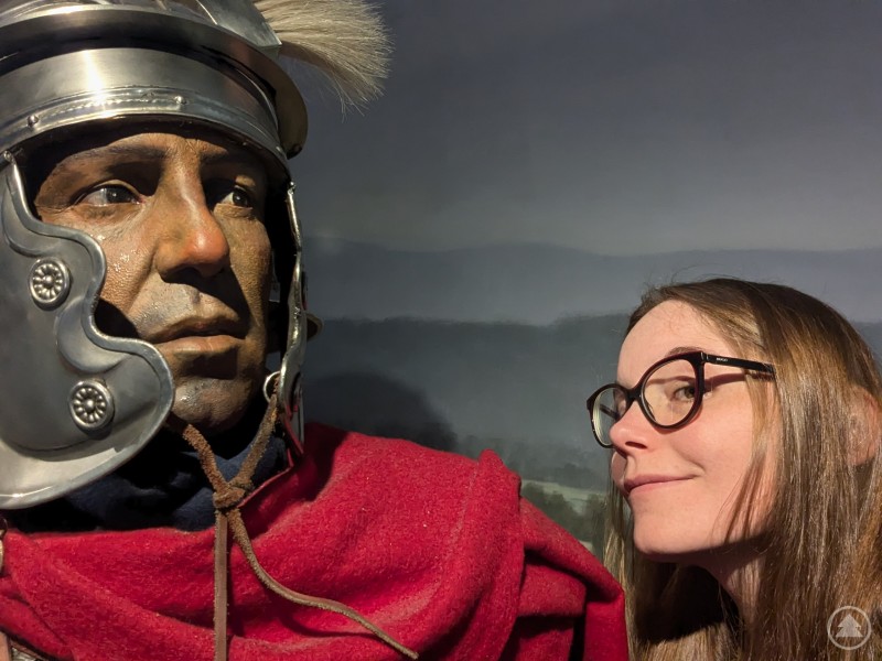 Römer trifft Redakteurin: Das Museum Quintana macht regionale Geschichte erlebbar