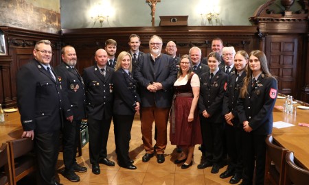 Freiwillige Feuerwehr Grubweg: Oberbürgermeister Jürgen Dupper übernimmt Schirmherrschaft zum 140-jährigen Jubiläum