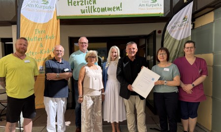 Eltern-Kind-Klinik Grafenau erhält Auszeichnung für vorbildliches Betriebliches Gesundheitsmanagement