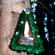 Bergtafel beim Anwesen Lippl