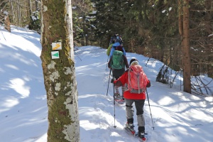 Mit Schneeschuhen zum Ruckowitzschachten